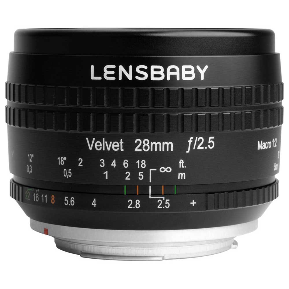 Excepcional Oeste Realmente Lensbaby Lente Velvet Canon EF 28mm F/2.5 Negro | Techinn