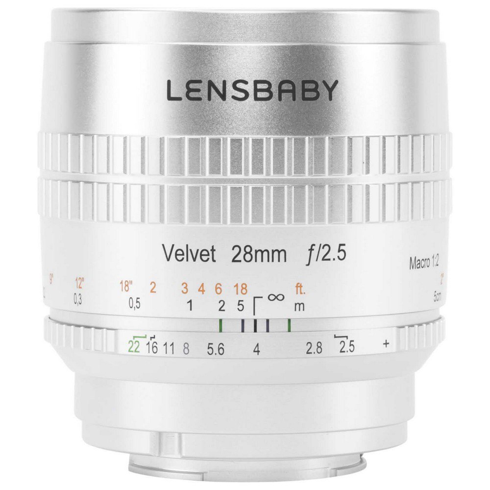 Lensbaby レンズ Velvet Sony E 28mm F/2.5 銀 | Techinn レンズフィルター