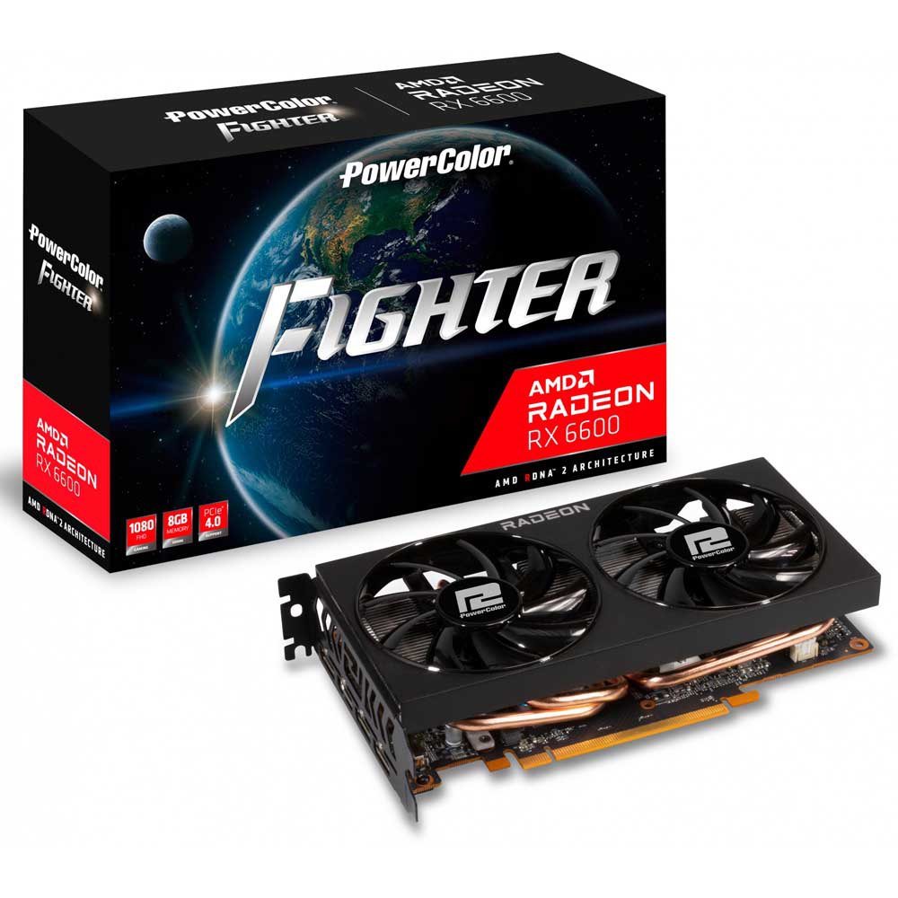 Powercolor RX 6600 Fighter 8GB GDDR6 Graphic Card