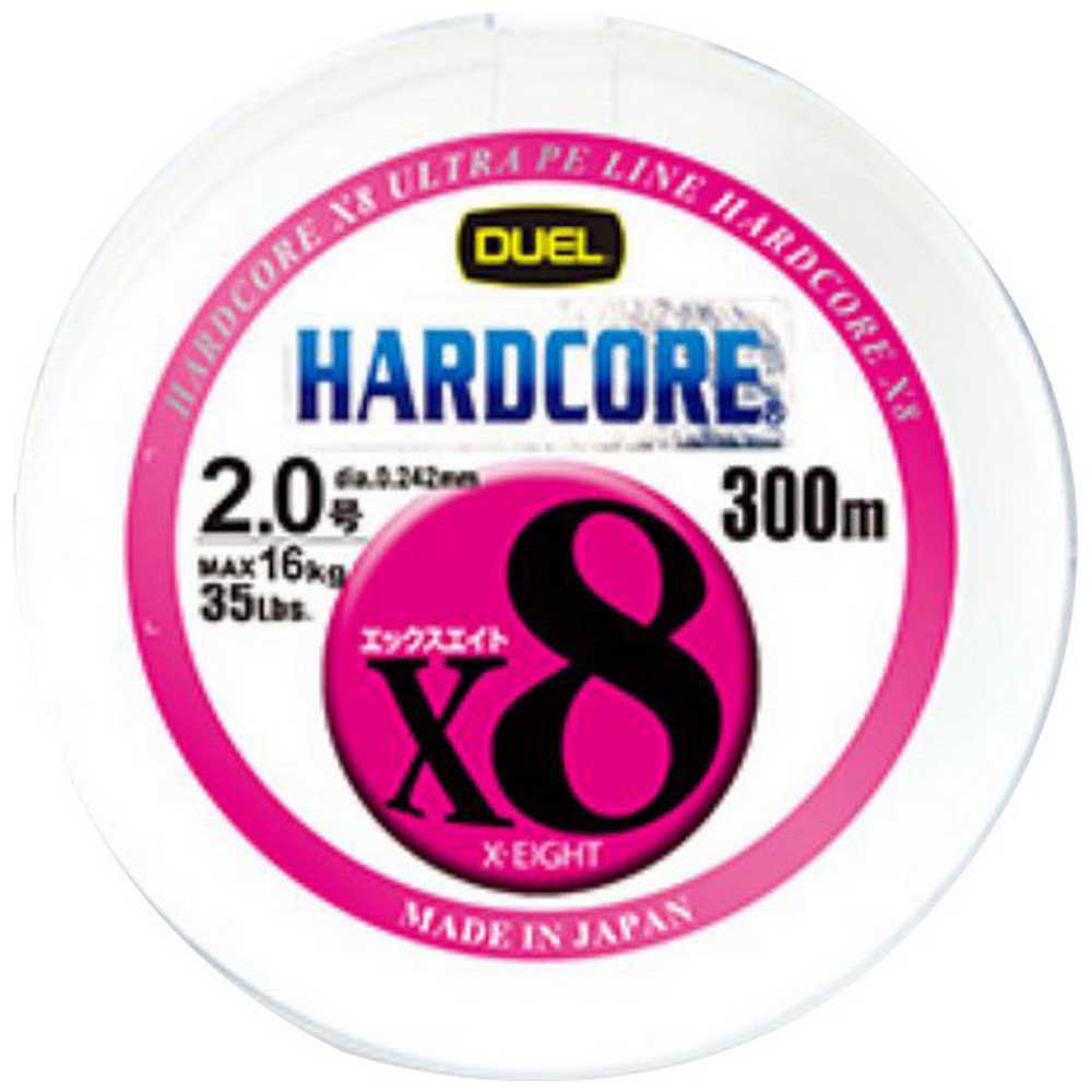 NEW Duel Hardcore X8 3.0-300m Multicolor 23kg/50lb Ultra PE 8 Braid Line Japan 