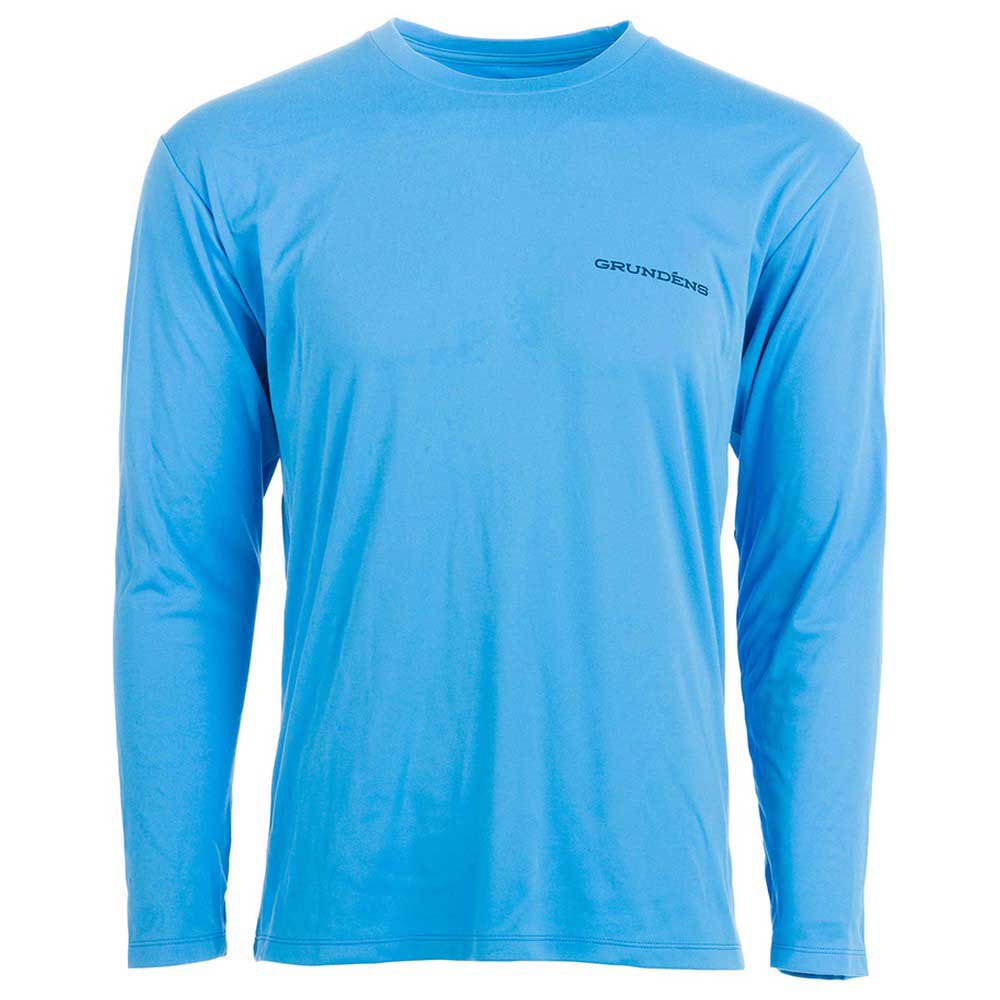 Blue Arctic Cove Long Sleeve Cooling Shirt Large 