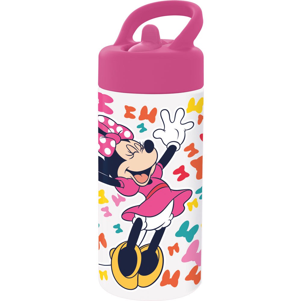 Safta Minnie Mouse Lucky 410ml Water Bottle Multicolor