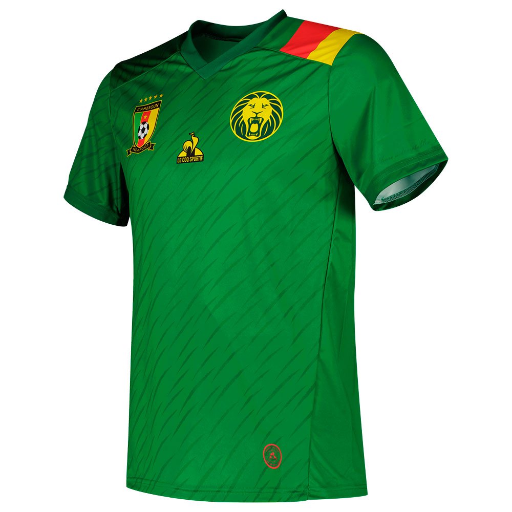 Le coq sportif Cameroun Match Promo T-shirt Met Korte Mouwen