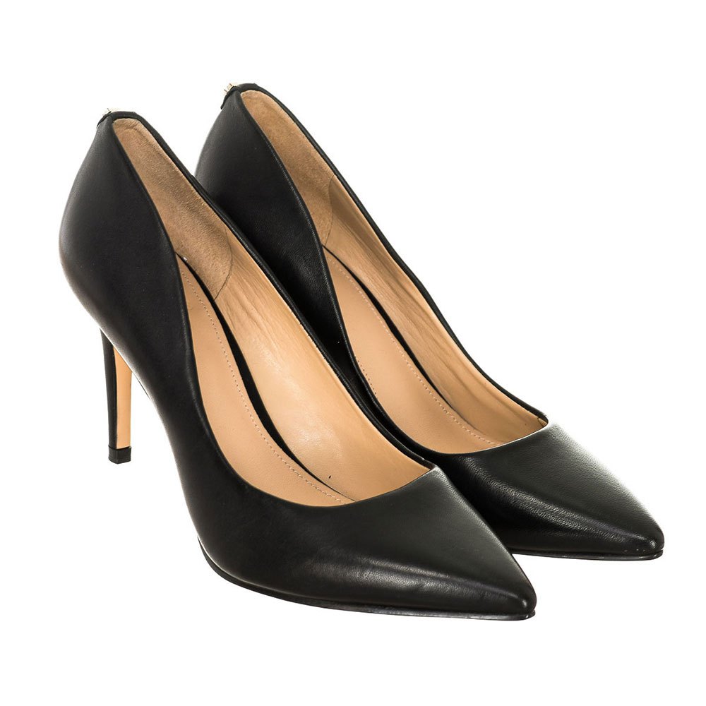 Zapatos de salón Guess de Cuero de color Negro Mujer Zapatos de Tacones de Zapatos de salón 