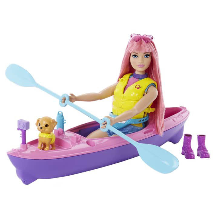 Barbie Det Tar To Camping Leke-og Tusenfryddukke Kayak