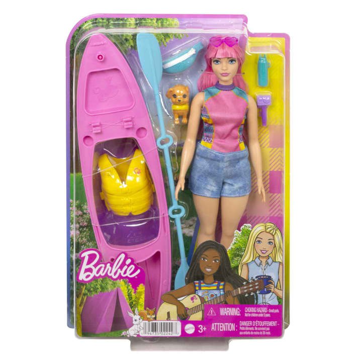 Barbie Det Tar To Camping Leke-og Tusenfryddukke Kayak