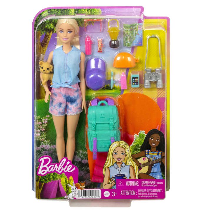 Barbie Det Tar To Malibu Camping Og Tilbehør Dukke