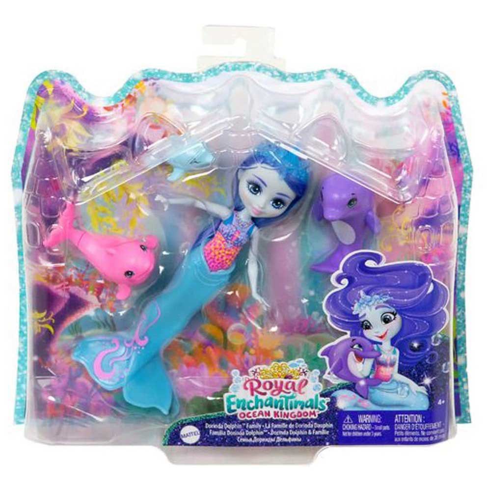 Enchantimals Dorinda Dolphin Family Dolls Royal Ocean Kingdom