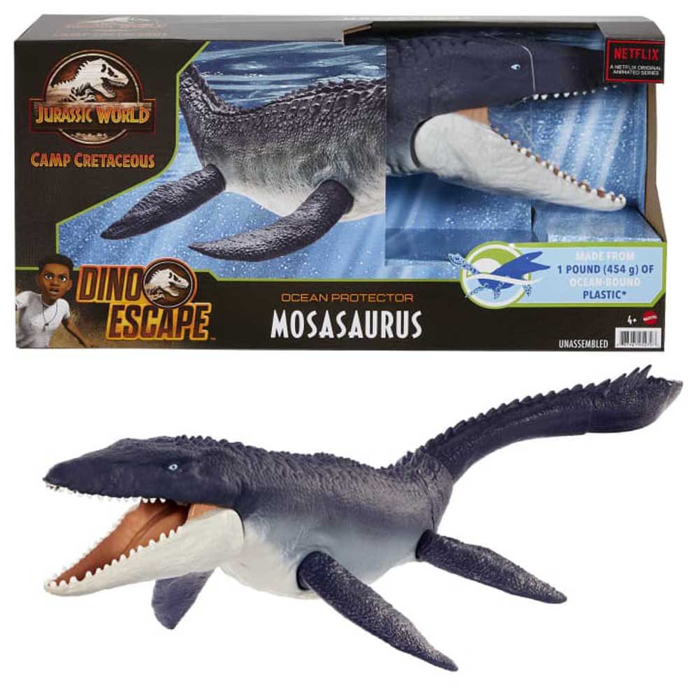 Jurassic World Mosasaurus Dinosaur Animal Model Cretaceous Period Kids Gift Toys 