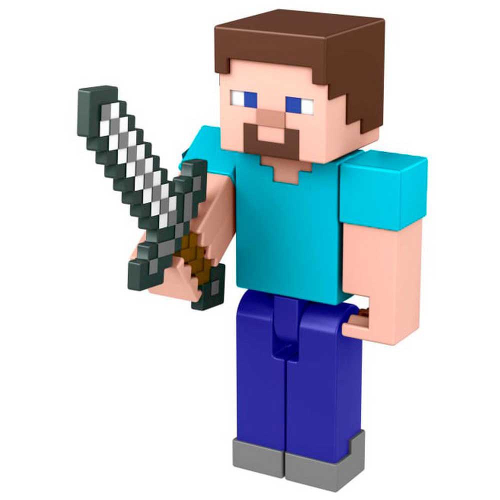 hjælper rabat Modtager Minecraft Action Figur Steve 3.25 I Med 1 Byg EN Portal Stykke Og 1  Tilbehør Flerfarvet| Kidinn Figurer