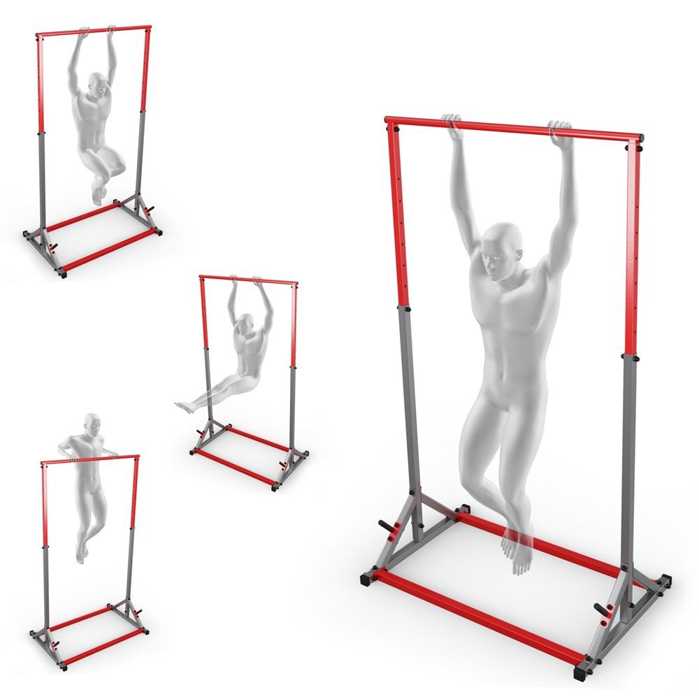 K-Sport Gmbh Pull-Up Bar Free Standing Up To 140Kg Silver| Traininn