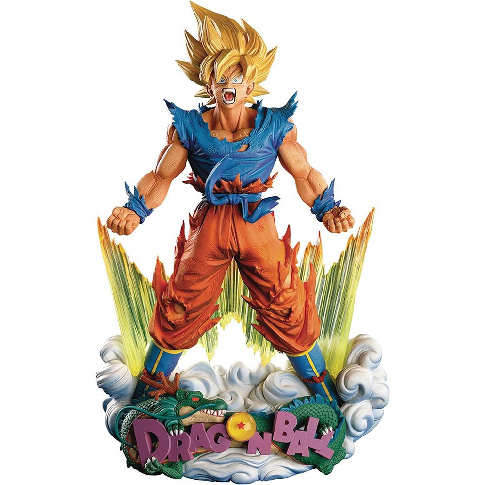 New Banpresto Dragon Ball Z Master Stars Piece 10 Super Saiyan Vegeta Figure
