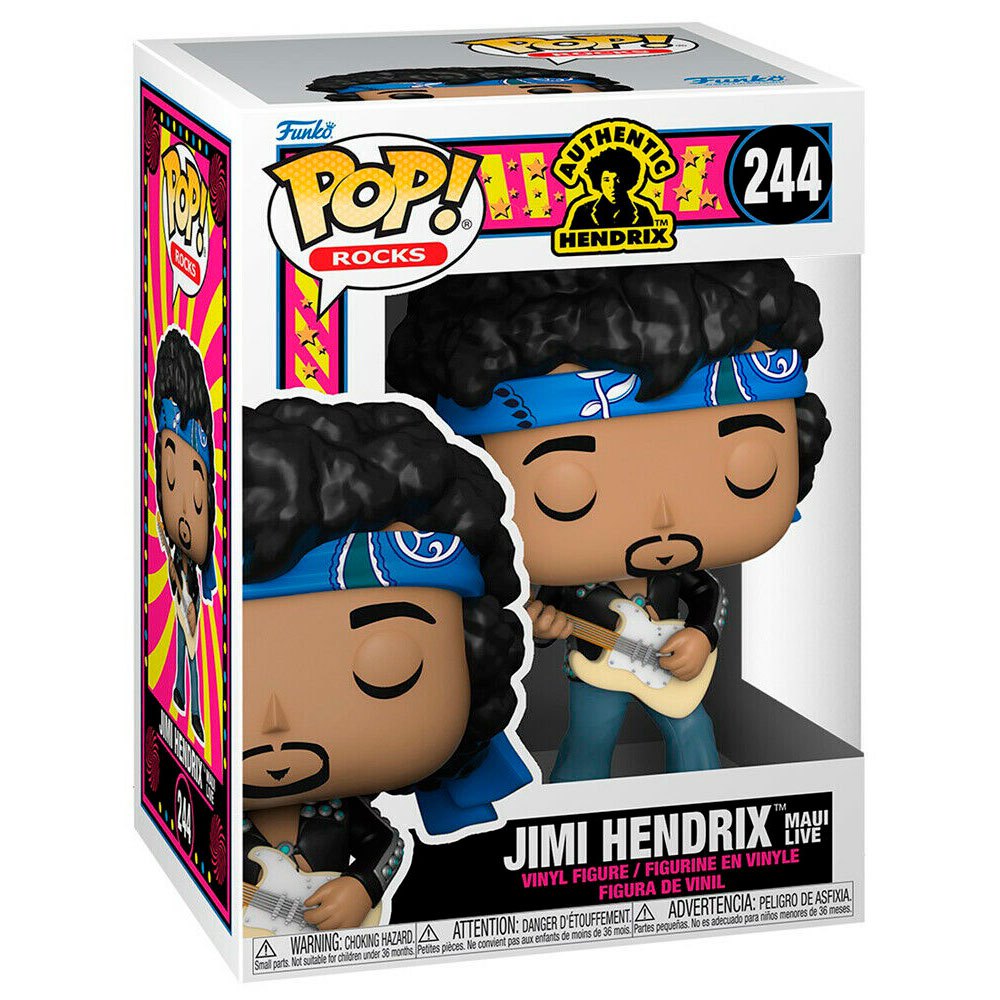 Live in Maui Jacket Rocks: Jimi Hendrix Multicolor Funko Pop 