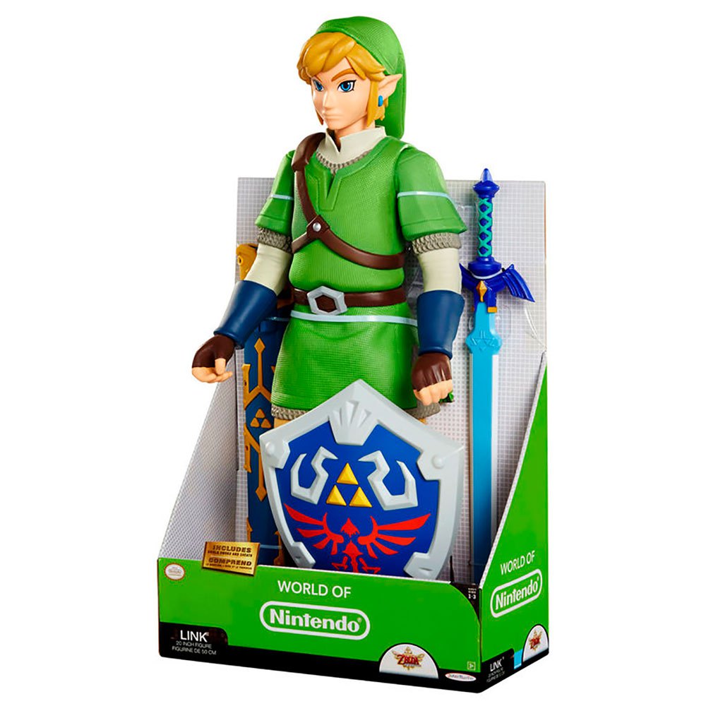 Desaparecido enfermedad Admisión Jakks pacific Figura Link Zelda Nintendo 50 cm Multicolor| Techinn
