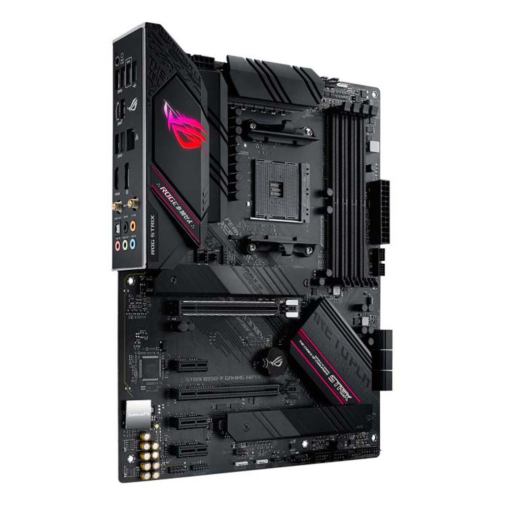ソフトパープル ASUS AMD B550 搭載 AM4 対応 マザーボード ROG STRIX B550-F GAMING(WI-FI)【ATX】 