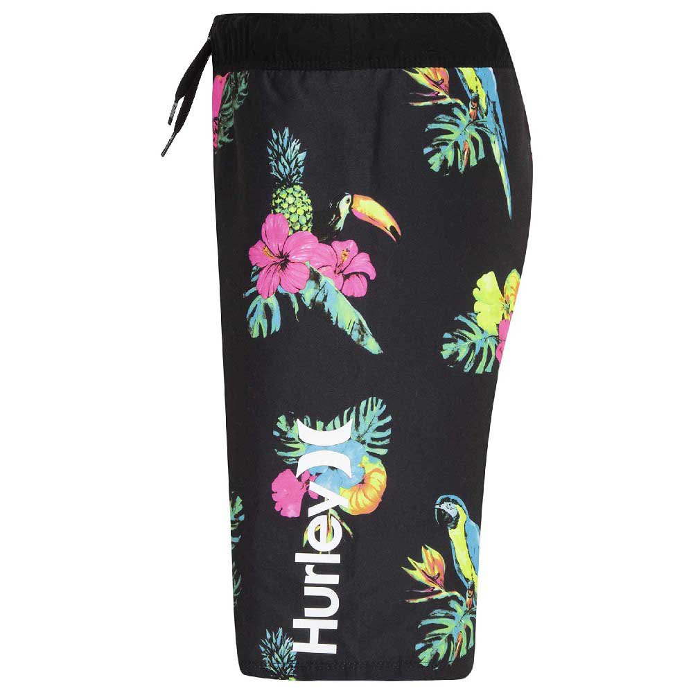 HurleyHurley Hrlb Parrot Floral Pull On SWM Pantaloncini da Board Bambini e Ragazzi 