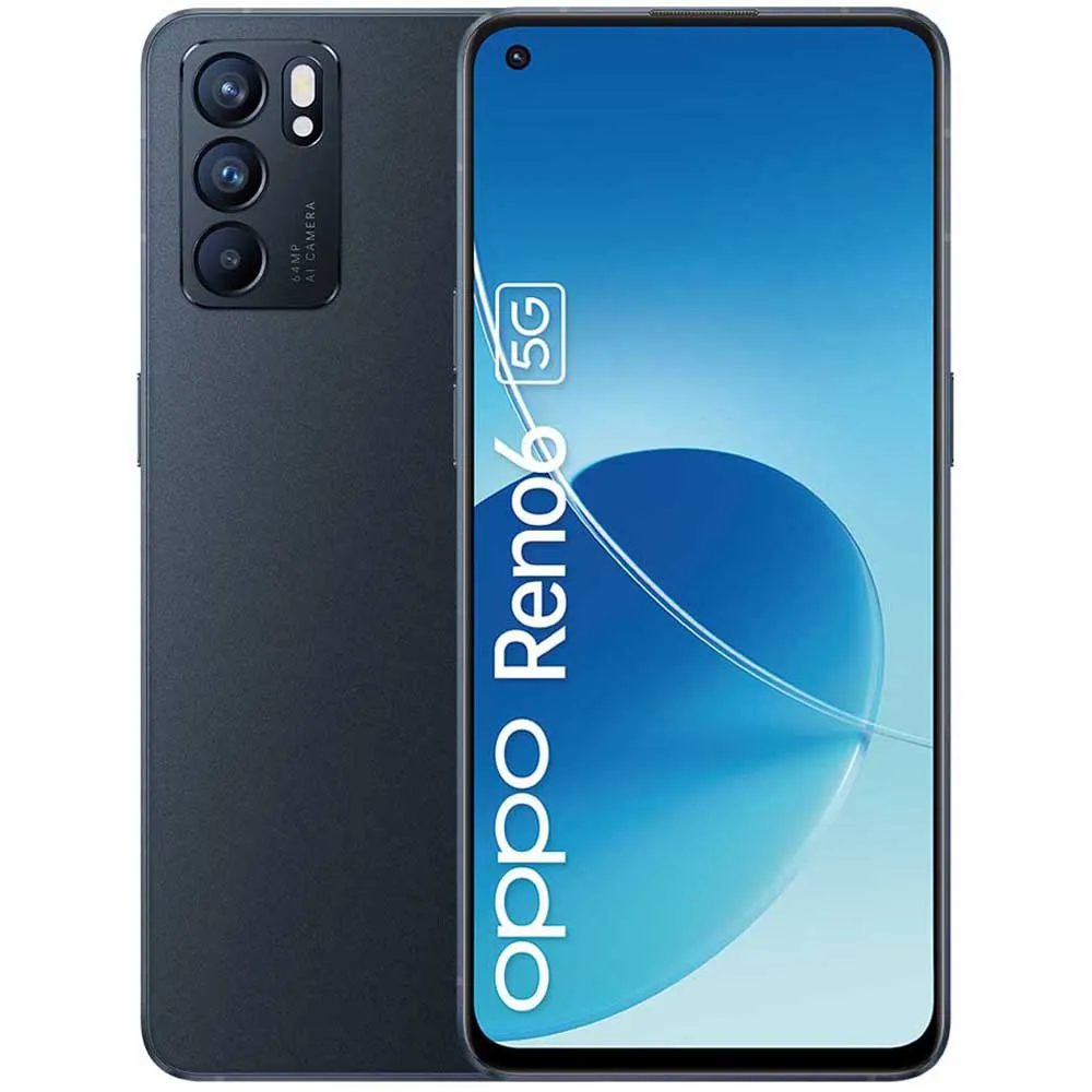 Oppo Reno6 5G 8GB/128GB 6.4´´ Dual Sim Black | Techinn