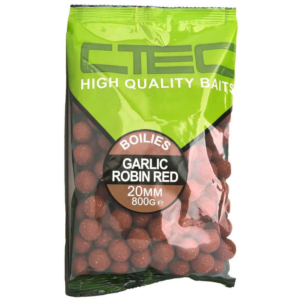 beneden Ruwe olie lezer CTEC Garlic Robin Red Boilie 800g Brown | Waveinn