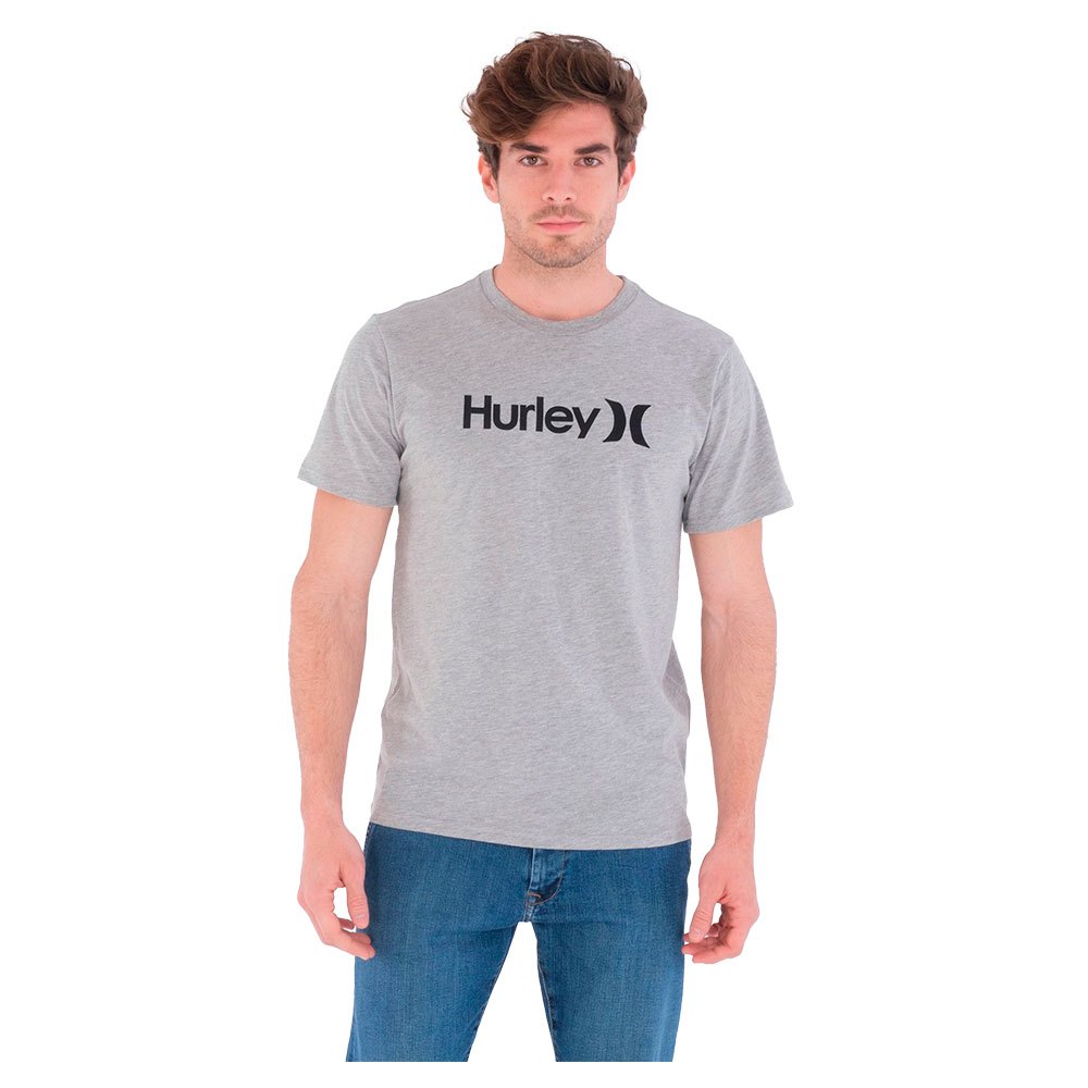 Hurley Mens One&only Solid Short Sleeves Tees 