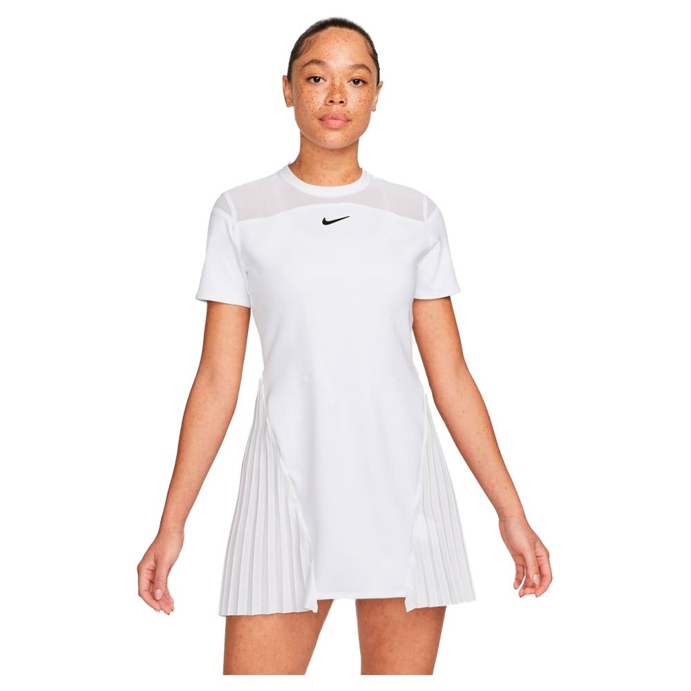 Nike Vestido Dri Fit Slam Blanco | Smashinn
