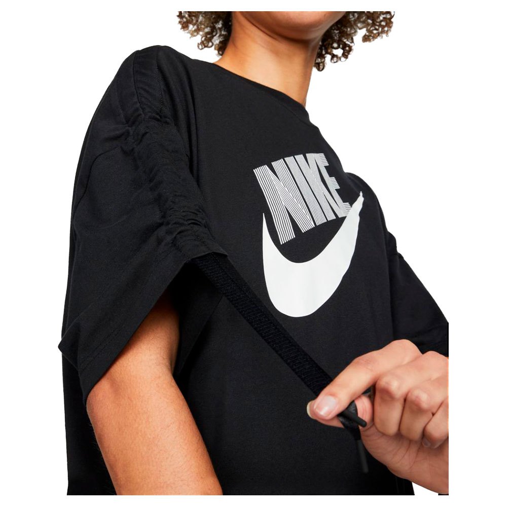 spontaneous male Diplomacy Nike Sportswear DNC Short Sleeve T-Shirt Black | Dressinn