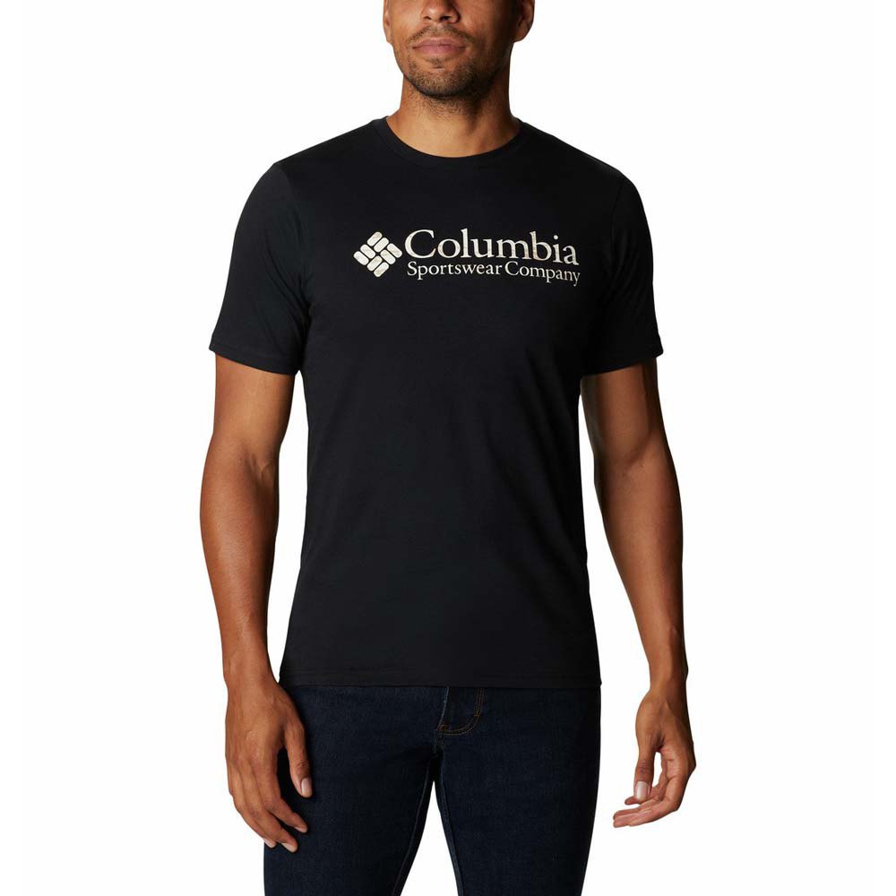 Columbia Csc Basic Logo T-shirt homme-Blanc Toutes Les Tailles 