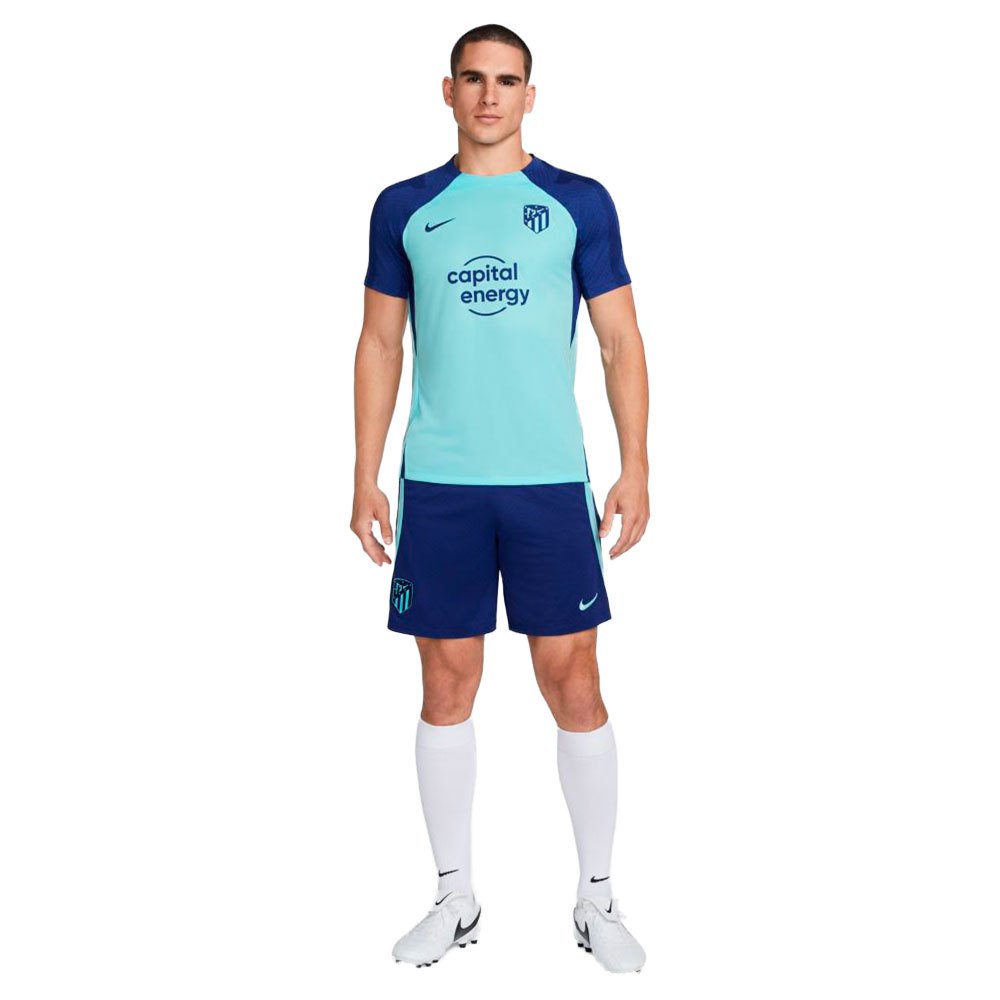 unused Peru Mysterious Nike Atletico Madrid Dri Fit Strike 22/23 Short Sleeve T-Shirt Blue| Goalinn