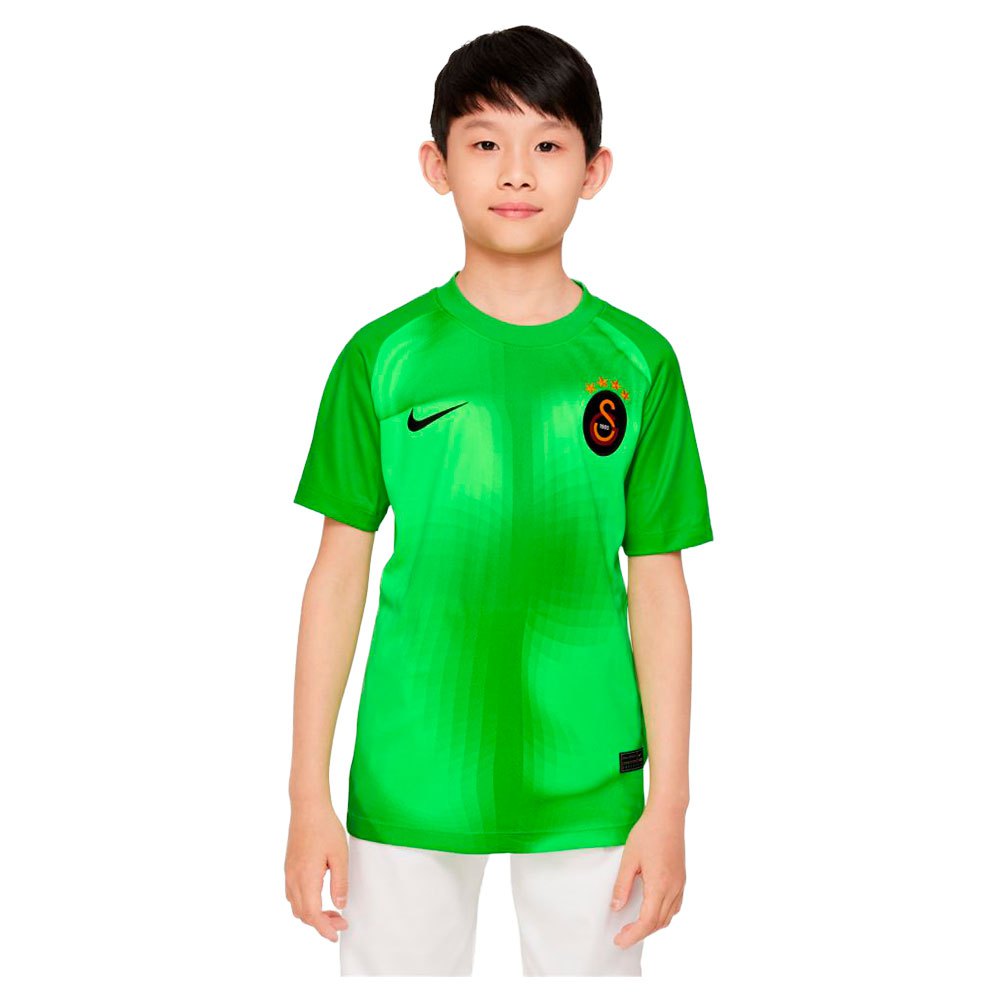 Sovereign locker Støvet Nike Galatasaray Dri Fit Goalkeeper 22/23 Short Sleeve T-Shirt Junior  Green| Goalinn