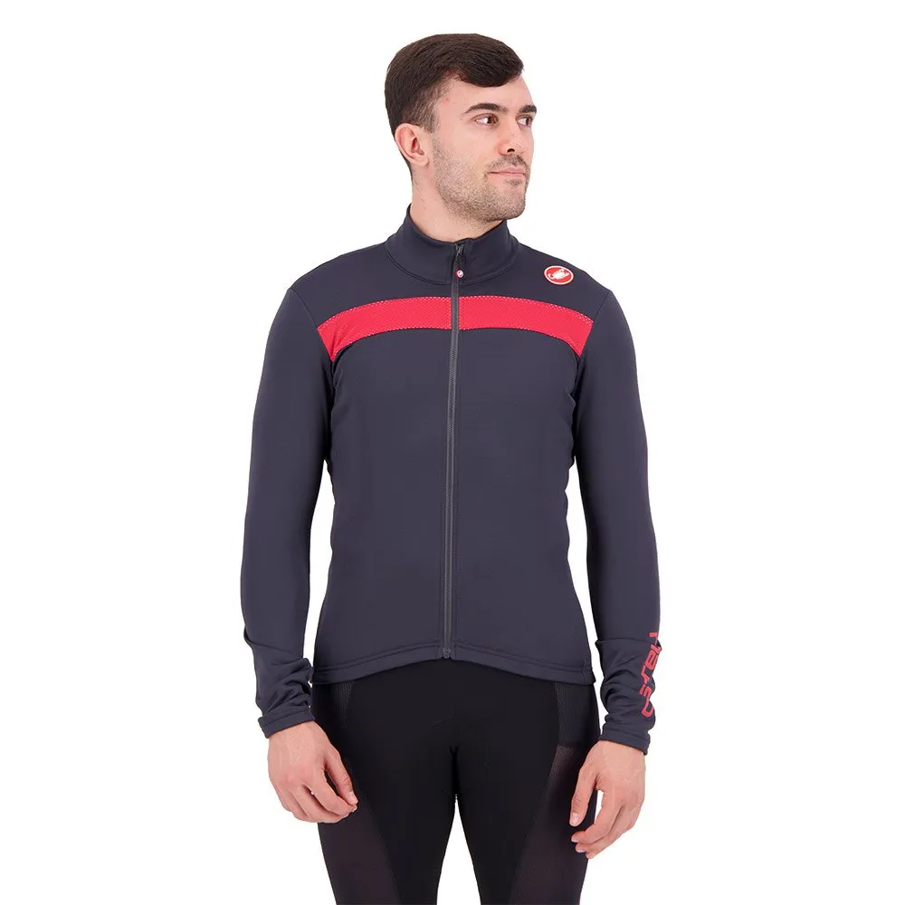 Castelli Puro 3 FZ long sleeve jersey, Black | Bikeinn