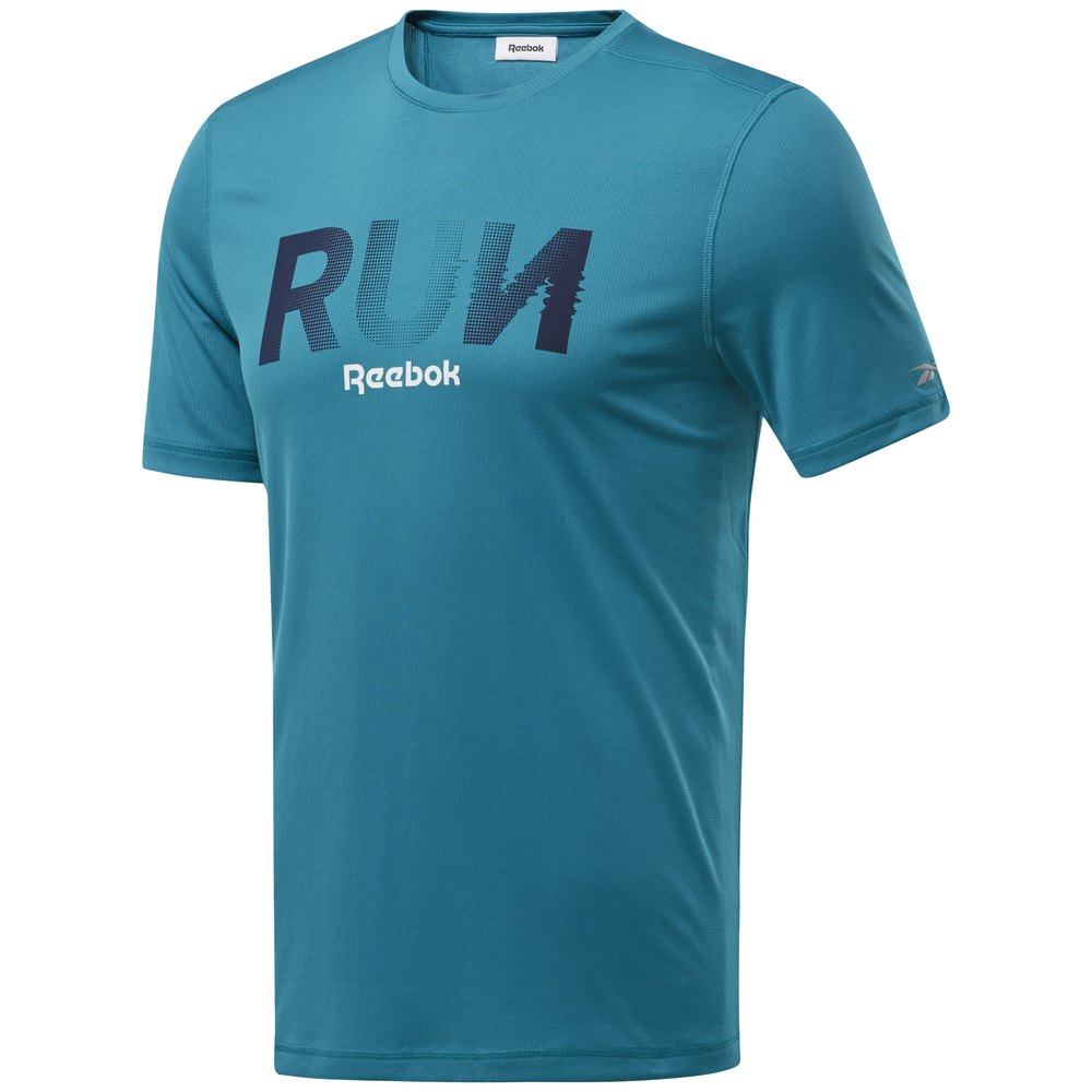 Discutir Continental expandir Reebok T-Shirt Running Essentials Graphics Blue | Runnerinn