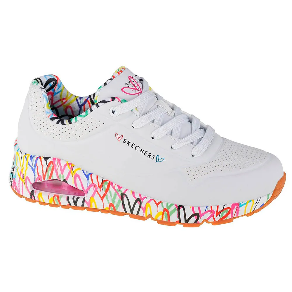 Skechers Uno Loving Love スニーカー 白 | Dressinn