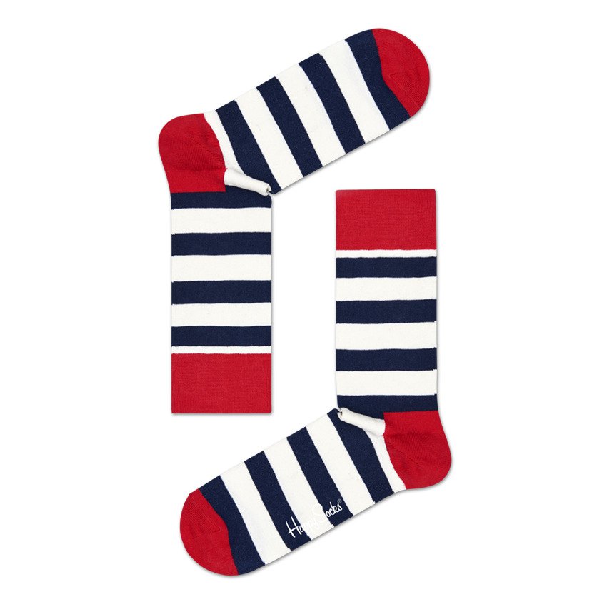 Big Dot & Stripe New Original Socks Happy Socks Kids 2-Pair Pack 