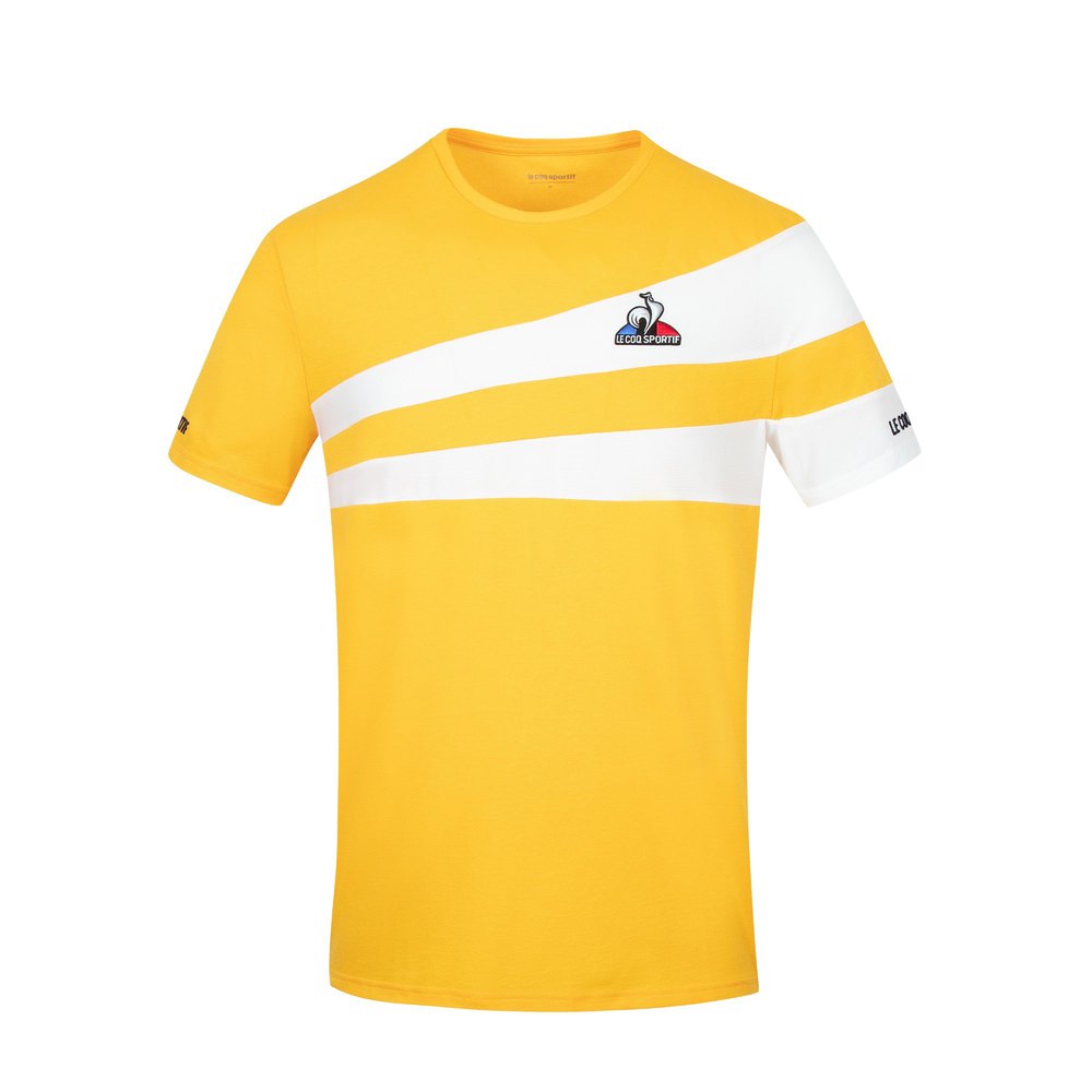 Le coq T-Shirt Coq Sportif Tennis 21 N°1 Yellow| Smashinn