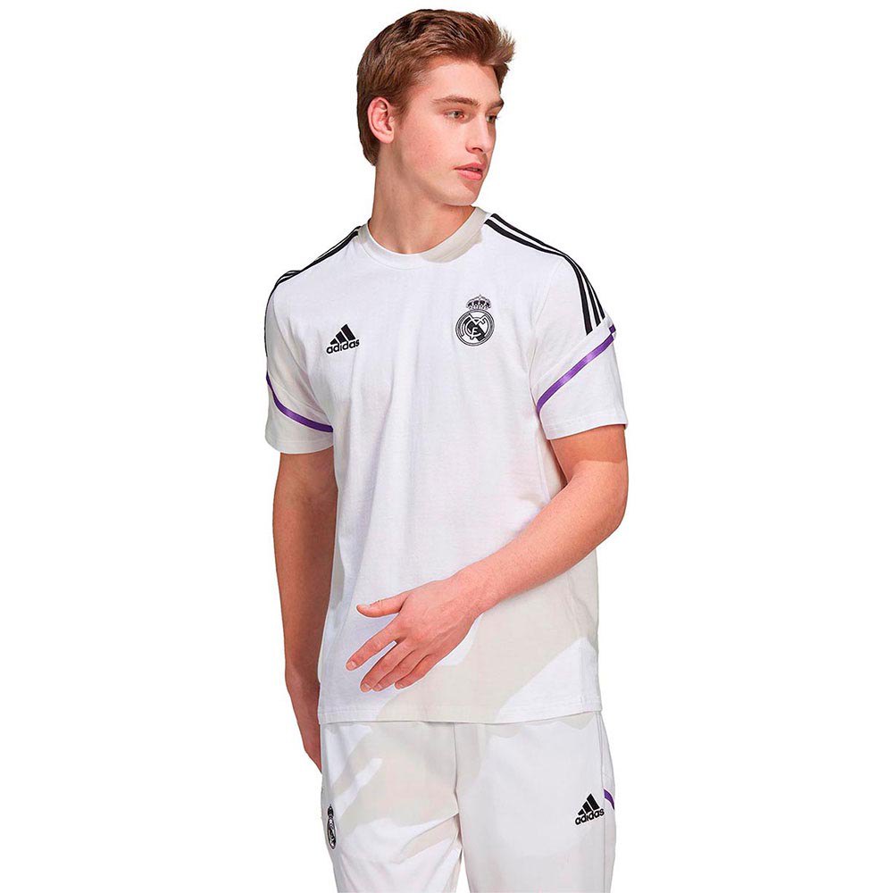 Negen Kilimanjaro worm adidas Real Madrid Training 22/23 Short Sleeve T-Shirt White| Goalinn