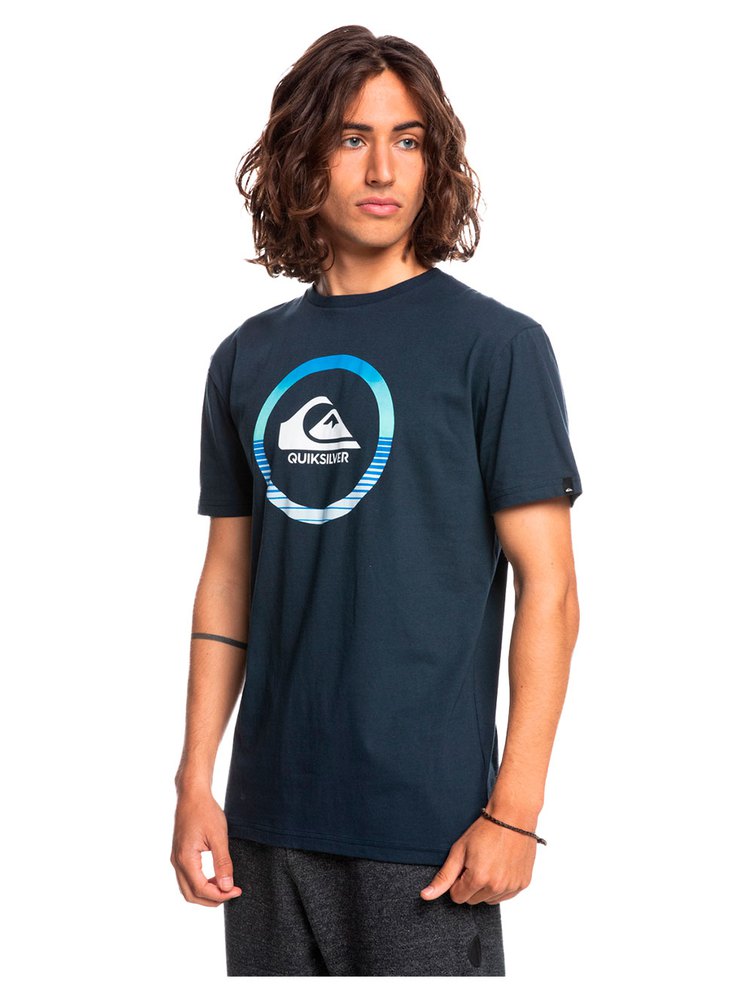 Quiksilver Short Blue| Sleeve Dreams Xtremeinn Crew Snake Neck T-Shirt