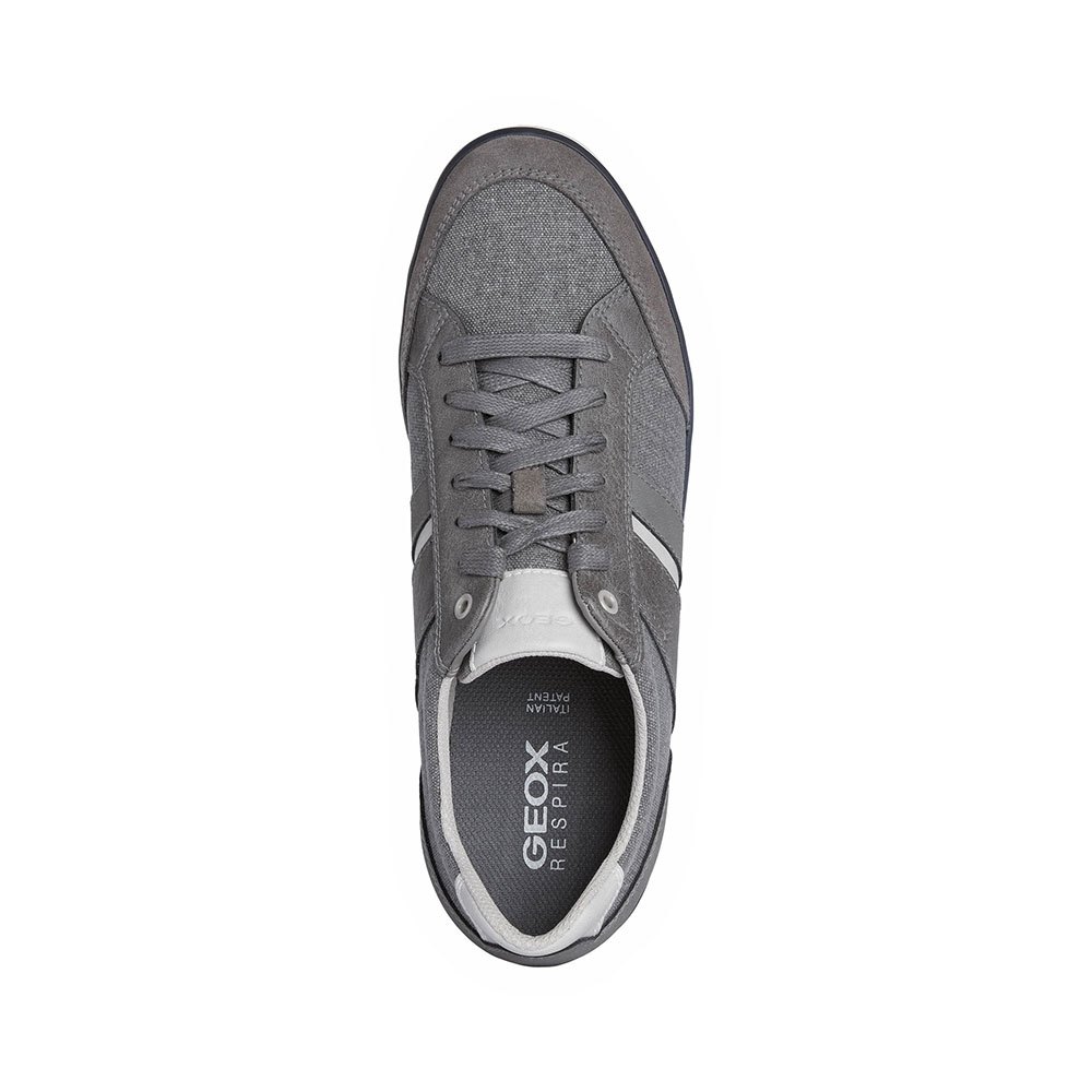 Grey Womens Shoes Trainers Low-top trainers Geox Trainers in Grey 