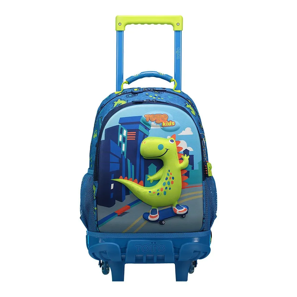 Totto Taschenorganizer In Blau – Praktischer Schulkoffer Mit Reißverschluss