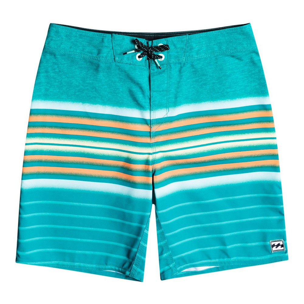Surfdome Boys Sport & Swimwear Swimwear Swim Shorts All Day Stripe Boys Boardshorts 