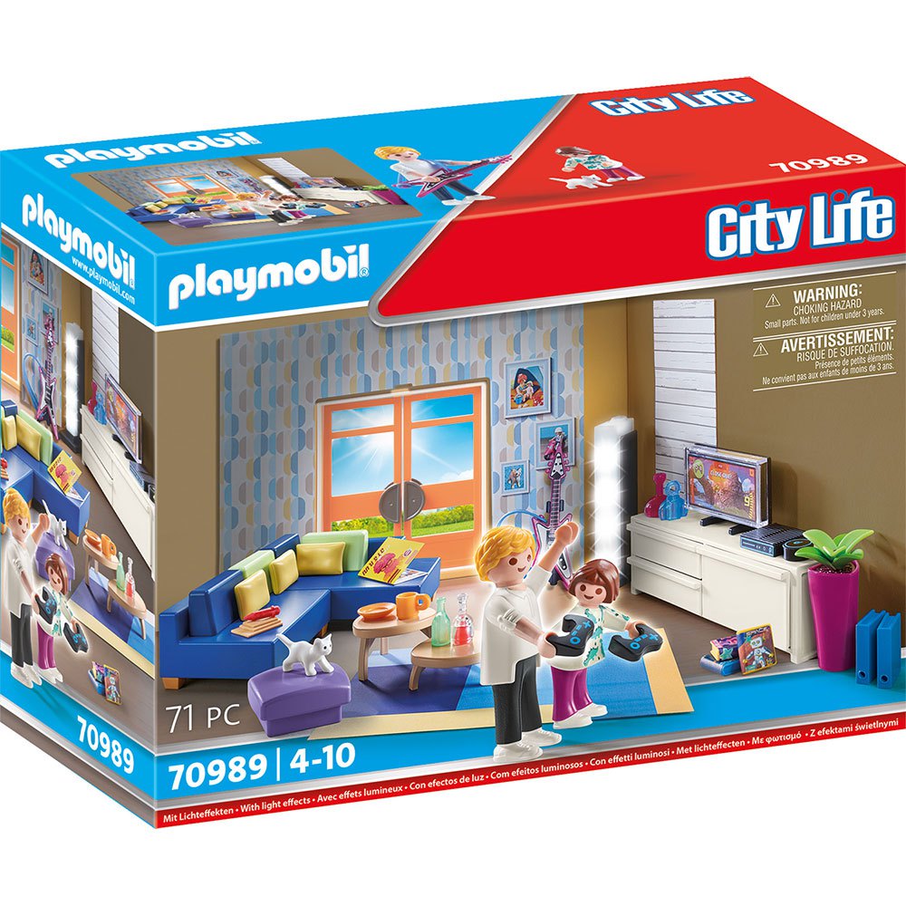 lægemidlet kravle uformel Playmobil City Life Living Room Multicolor | Kidinn