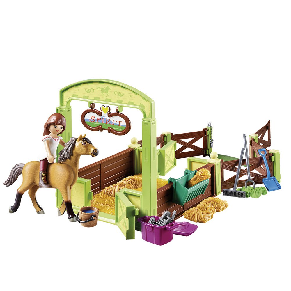 Playmobil Fortu And Spirit Spirit-Riding Free Stable Multicolor