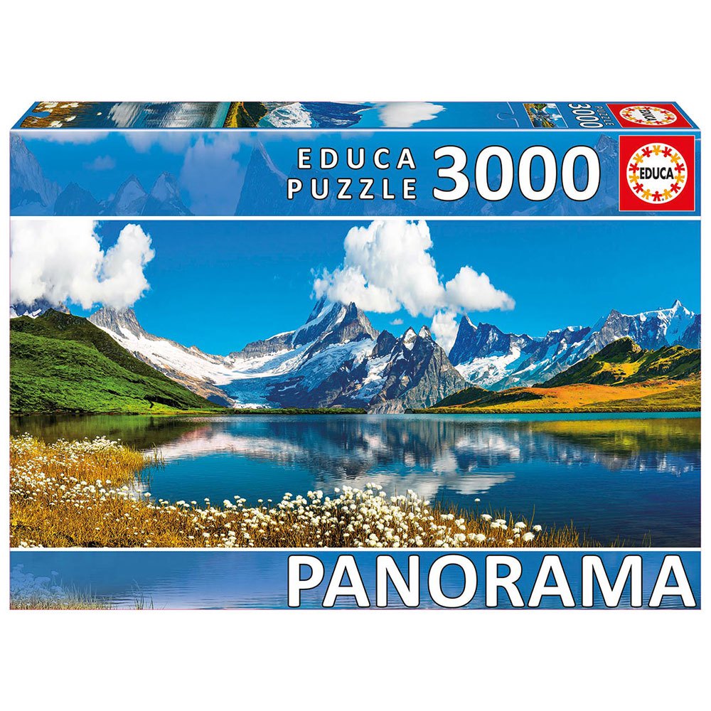 Undo Get married Country Educa borras Puzzle 3000 Lake Bachalpsee Switzerland Panorama Multicolor|  Kidinn