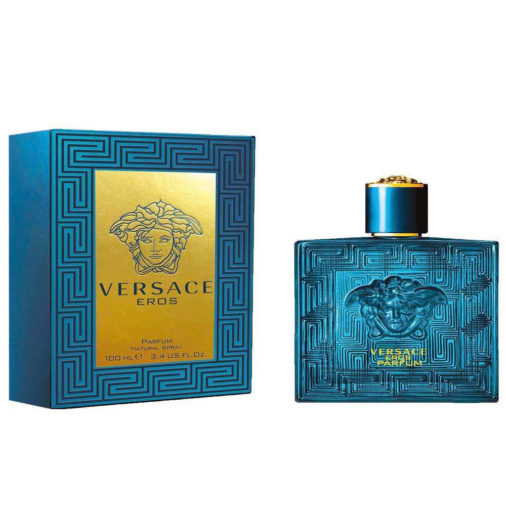 pisk træ århundrede Versace Eau De Parfum Eros 100ml Blå | Dressinn