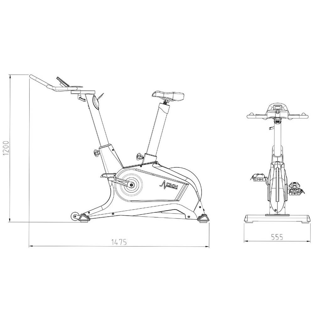Dkn technology Bicicleta Indoor X-Motion II