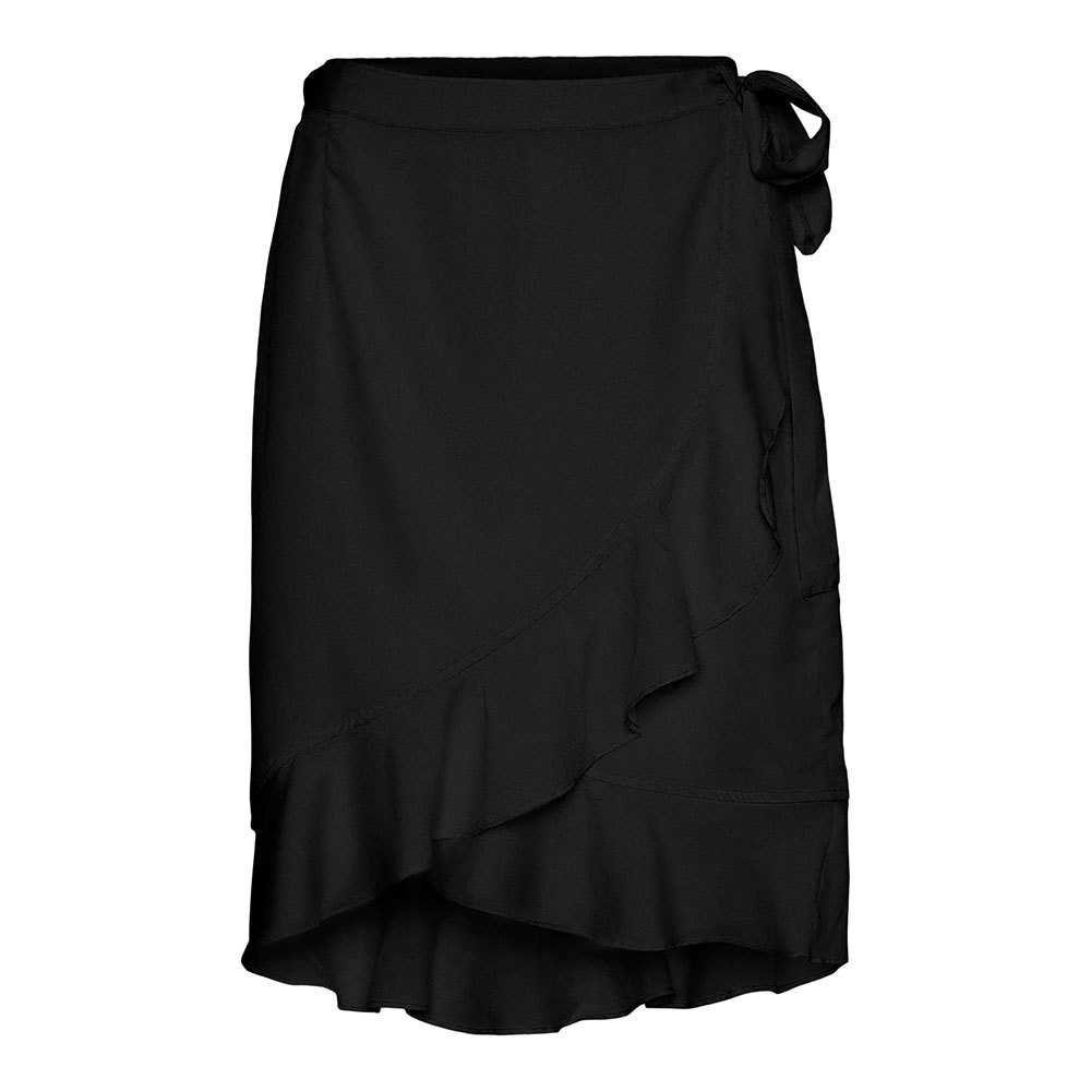 Vero moda Henna Wrap Short Skirt Black | Dressinn