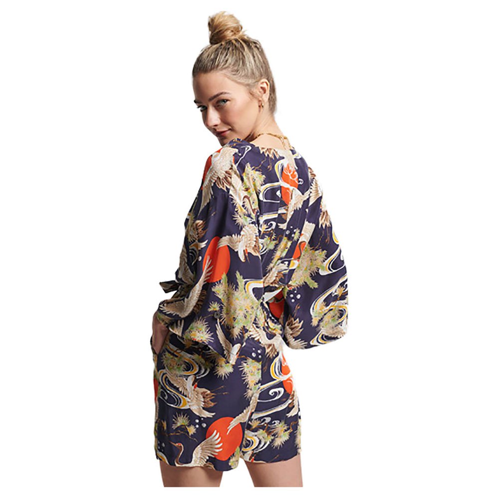 Visiter la boutique SuperdrySuperdry Vintage Kimono Playsuit Robe décontractée Femme 