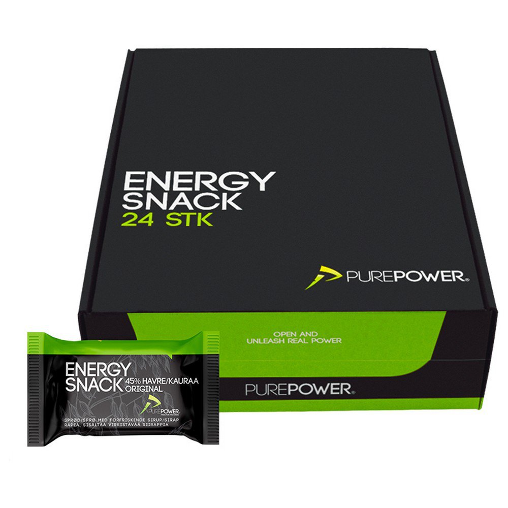 Purepower Original 60g Oat Energy Bars 24 Units