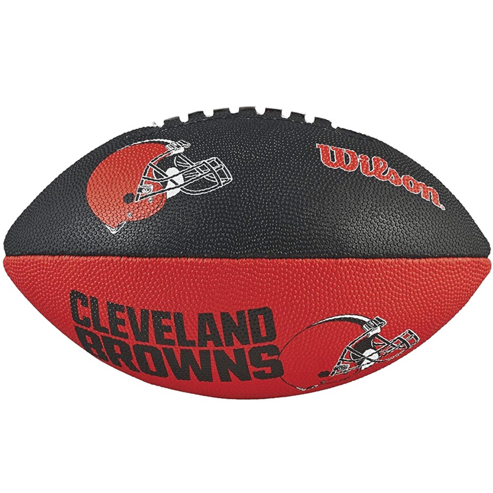 Wilson NFL Jr Team Logo Cleveland Browns Ball Wtf1534Xbcl American