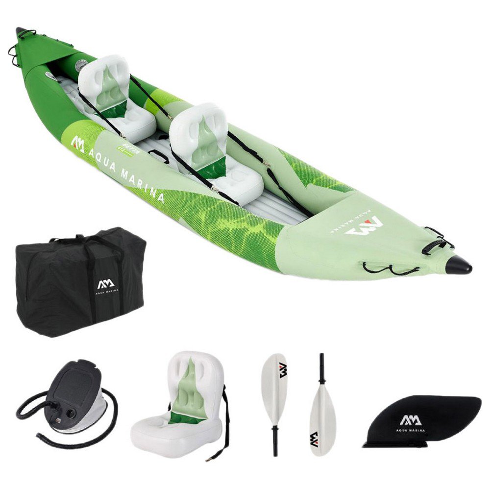 Aqua Marina Betta HM 13,6 "Kayak 2 Persons Inflatable Kayak Tours 412cm 