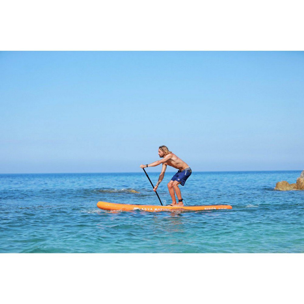 AQUA MARINA FUSION SUP inflatable Stand Up Paddle Surfboard Board Carbon Paddle 