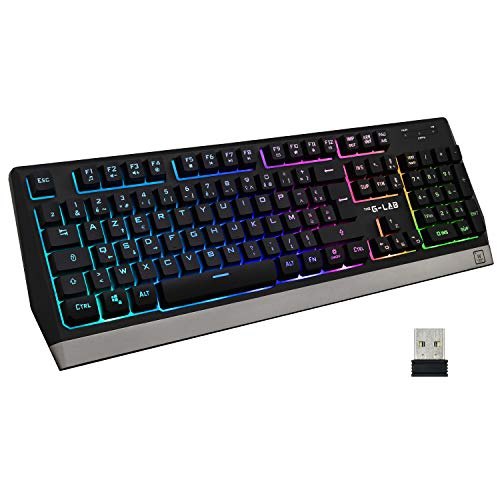 The g-lab G-Lab Keyz Tungsten Wireless Gaming Keyboard Black